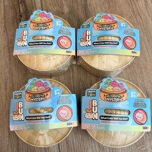 Crazy Fun Bun Squishy Fidget Toy Set : Mystery dumpling
